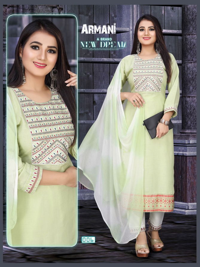 Aagya Armani Pant 1 Rayon Designer Fancy Wear Kurti Pant With Dupatta Collection